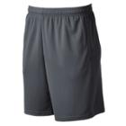 Men's Tek Gear&reg; Textured Mesh Shorts, Size: Xl, Silver