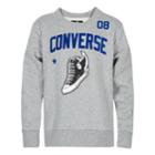 Boys 8-20 Converse Winged Chuck Taylor Sweatshirt, Size: Small, Grey