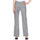 Women's Apt. 9&reg; Linen-blend Dress Pants, Size: 6, Black