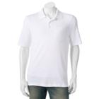 Men's Croft & Barrow&reg; Signature Pocket Polo, Size: Large, White