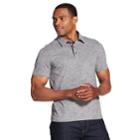 Men's Van Heusen Slim-fit Never Tuck Polo, Size: Large, Grey
