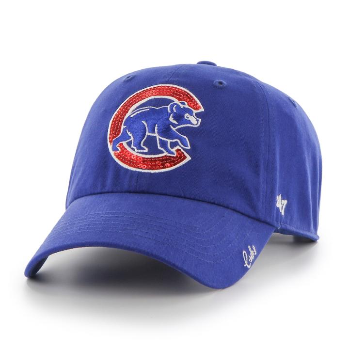 Women's '47 Brand Chicago Cubs Sparkle Hat, Blue
