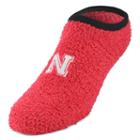 Nebraska Cornhuskers Chenille Slipper Socks - Women's, Size: 9-11, Red