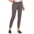 Petite Apt. 9&reg; Torie Skinny Dress Pants, Women's, Size: 16 Petite, Grey