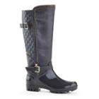 Henry Ferrera J Women's Water-resistant Zipper Rain Boots, Size: 7, Grey