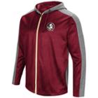 Men's Campus Heritage Florida State Seminoles Sleet Full-zip Hoodie, Size: Large, Med Red