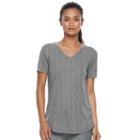 Tek Gear, Women's &reg; Easy Burnout V-neck Yoga Tee, Size: Large, Turquoise/blue (turq/aqua)
