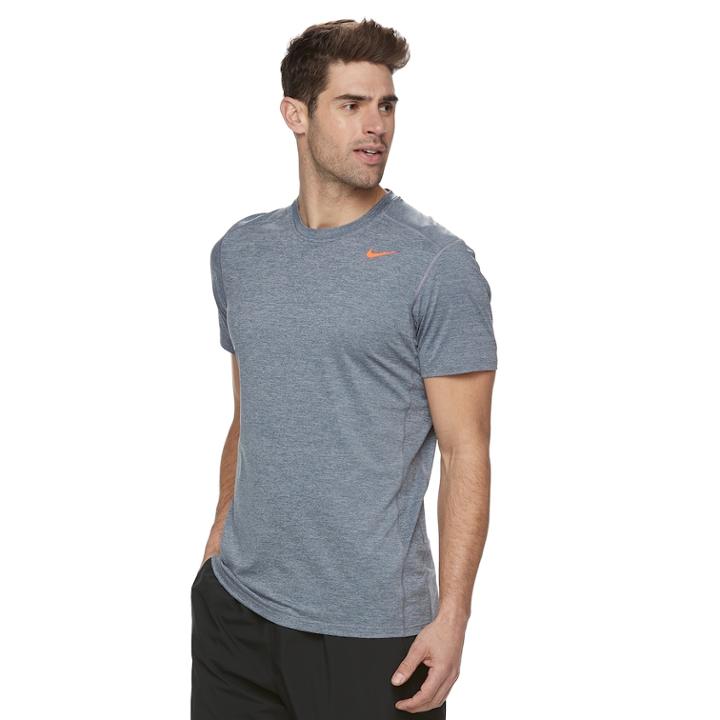Men's Nike Base Layer Tee, Size: Large, Blue