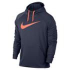 Big & Tall Nike Dri-fit Training Hoodie, Men's, Size: Xxl Tall, Blue