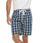 Men's Fruit Of The Loom Signature Woven Lounge Shorts, Size: Medium, Blue (navy)