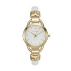 Studio Time Women's Cuff Watch, Size: Small, White