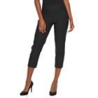 Women's Apt. 9&reg; Millennium Capri Dress Pants, Size: 14, Black