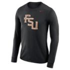 Men's Nike Florida State Seminoles Dri-fit Logo Tee, Size: Xl, Black
