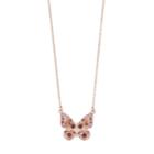 Lc Lauren Conrad Pave Butterfly Pendant Necklace, Women's, Pink