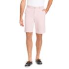 Men's Izod Classic-fit Seersucker Flat-front Shorts, Size: 32, Red