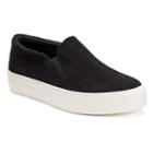 Candie's&reg; Women's Slip-on Platform Sneakers, Girl's, Size: 9, Black