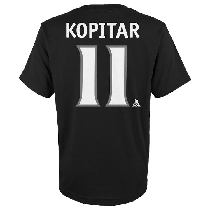 Boys 8-20 Los Angeles Kings Anze Kopitar Name And Number Tee, Size: Xl 18-20, Black