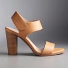 Simply Vera Vera Wang Joan Women's High Heel Sandals, Size: 7.5, Brown