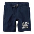Boys 4-8 Carter's Knit All-star Shorts, Size: 8, Blue