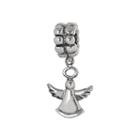 Individuality Beads Sterling Silver Angel Charm, Women's, Grey