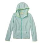 Girls 7-16 & Plus Size So&reg; Sherpa Zip-up Hoodie, Girl's, Size: 12, Turquoise/blue (turq/aqua)
