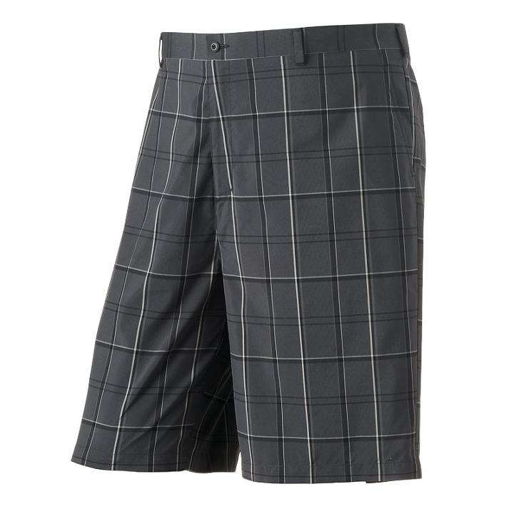 Big & Tall Grand Slam Grid Performance Golf Shorts, Men's, Size: 48, Oxford