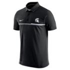 Men's Nike Michigan State Spartans Elite Coaches Dri-fit Performance Polo, Size: Large, Ovrfl Oth