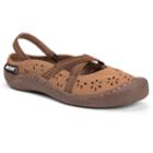 Muk Luks Erin Women's Sling-back Shoes, Size: 6, Lt Brown