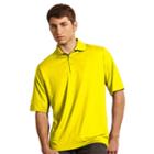 Men's Antigua Pique Performance Golf Polo, Size: Small, Yellow