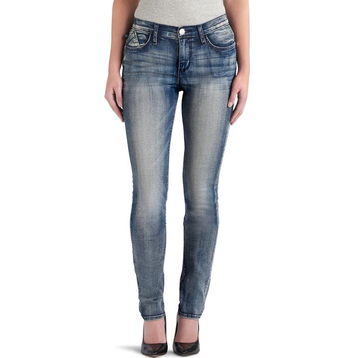 Women's Rock & Republic&reg; Berlin Skinny Jeans, Size: 12 Avg/reg, Med Blue