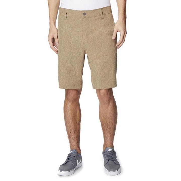 Men's Coolkeep Classic-fit Stretch Performance Flat-front Shorts, Size: 34, Beige Oth
