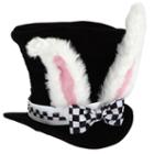 Disney Alice In Wonderland White Rabbit Costume Hat - Kids, Kids Unisex