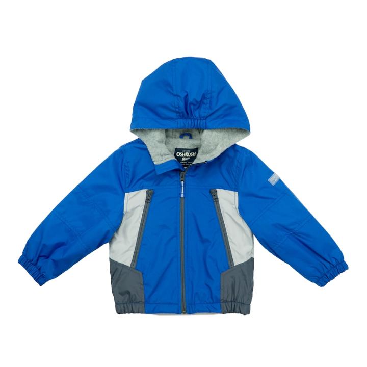 Boys 4-7 Oshkosh B'gosh&reg; Active Hooded Midweight Jacket, Size: 4, Blue