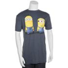 Big & Tall Despicable Me Minions Tee, Men's, Size: L Tall, Blue (navy)