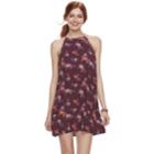 Juniors' Mudd&reg; Halter Swing Dress, Teens, Size: Xl, Med Purple
