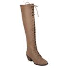 Journee Collection Bazel Women's Over-the-knee Boots, Size: Medium (10), Med Beige