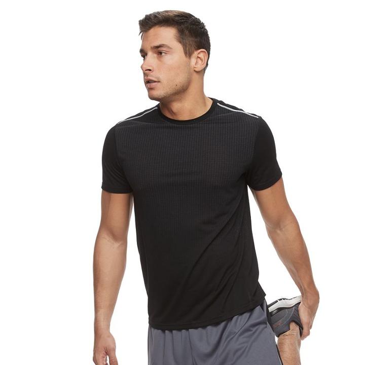 Men's Tek Gear&reg; Athletic Tee, Size: Large, Black