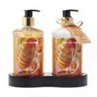 Simple Pleasures Honey Almond Hand Soap And Lotion Set