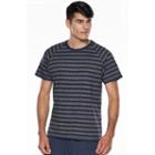 Big & Tall Residence Striped Tee, Men's, Size: L Tall, Blue (navy)