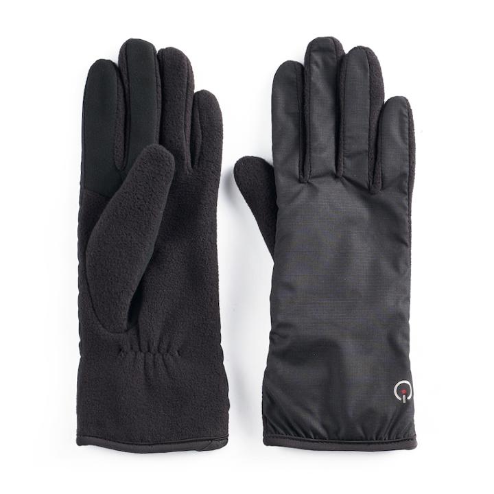 Women's Touchpoint Fleece Tech Gloves With Heat Pack, Size: S-m, Black