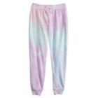 Girls 7-16 & Plus Size So&reg; Fleece Jogger Leggings, Size: 12, White