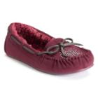 So&reg; Women's Moccasin Shoes, Girl's, Size: Medium (5), Red