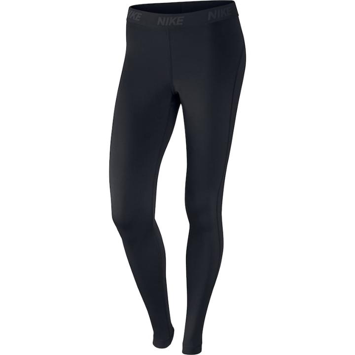 Women's Nike Victory Warm Base Layer Tights, Size: Large, Grey (charcoal)
