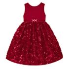 Girls 7-16 & Plus Size American Princess Sequin Soutache Skirt Dress, Size: 12, Med Red
