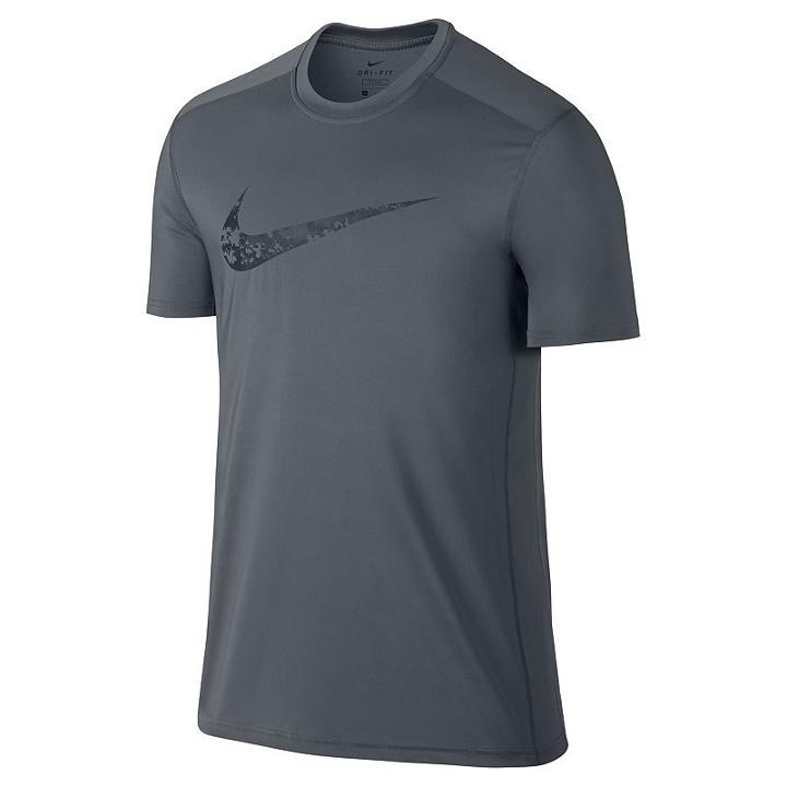 Men's Nike Swoosh Tee, Size: Medium, Grey Other