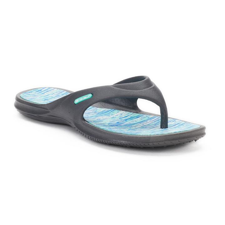 Women's Tek Gear&reg; Printed Molded Sport Sandals, Size: Large, Purple