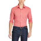 Men's Chaps Classic-fit Stretch Easy-care Woven Button-down Shirt, Size: Xl, Red