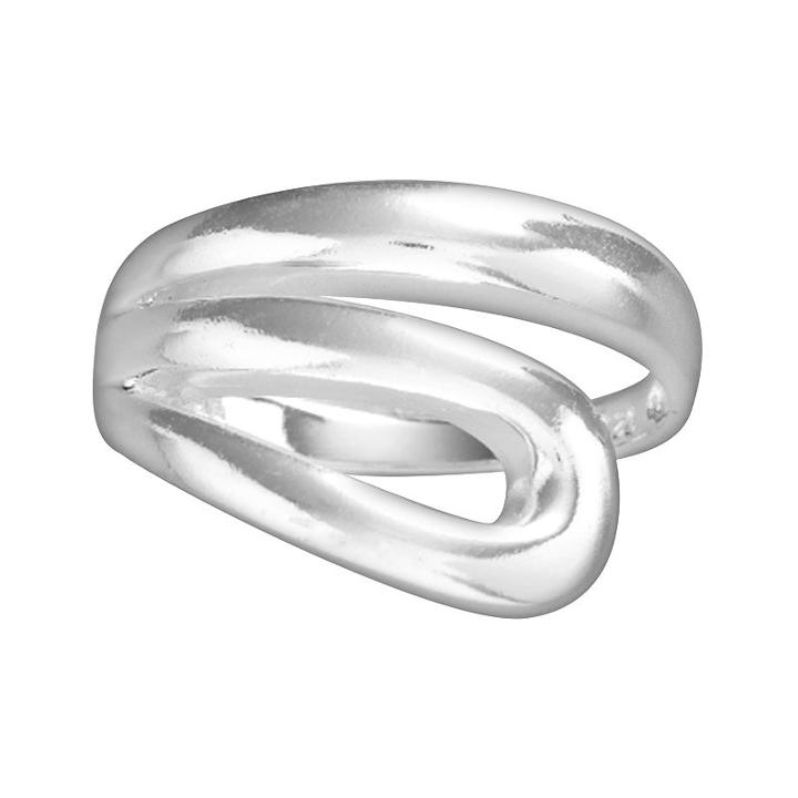 Sterling Silver Abstract Ring, Women's, Size: 9, Grey