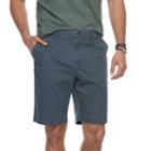 Big & Tall Sonoma Goods For Life&trade; Flexwear Modern-fit Stretch Flat-front Shorts, Men's, Size: 46, Grey