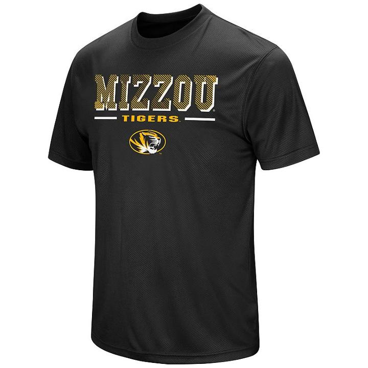 Men's Colosseum Missouri Tigers Embossed Tee, Size: Medium, Oxford